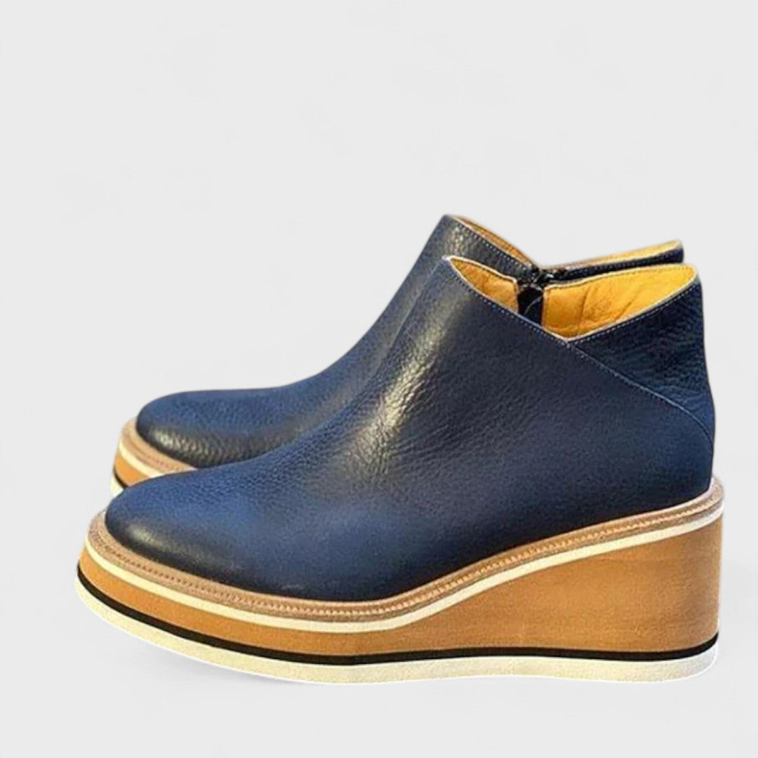 Marjorie | Waterproof Ankle Boots with Side Zipper