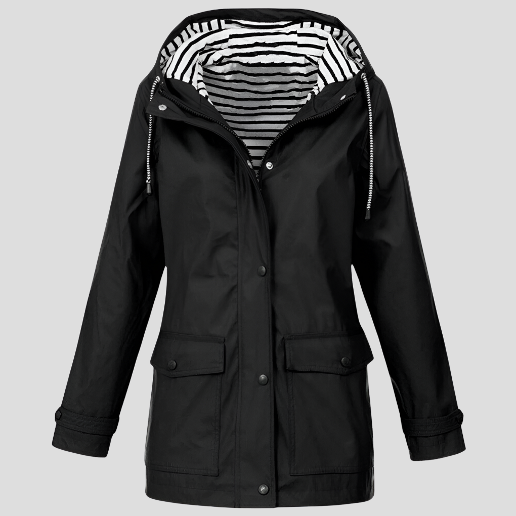 Carla | Windproof & Waterproof Insulated Jacket with Hood