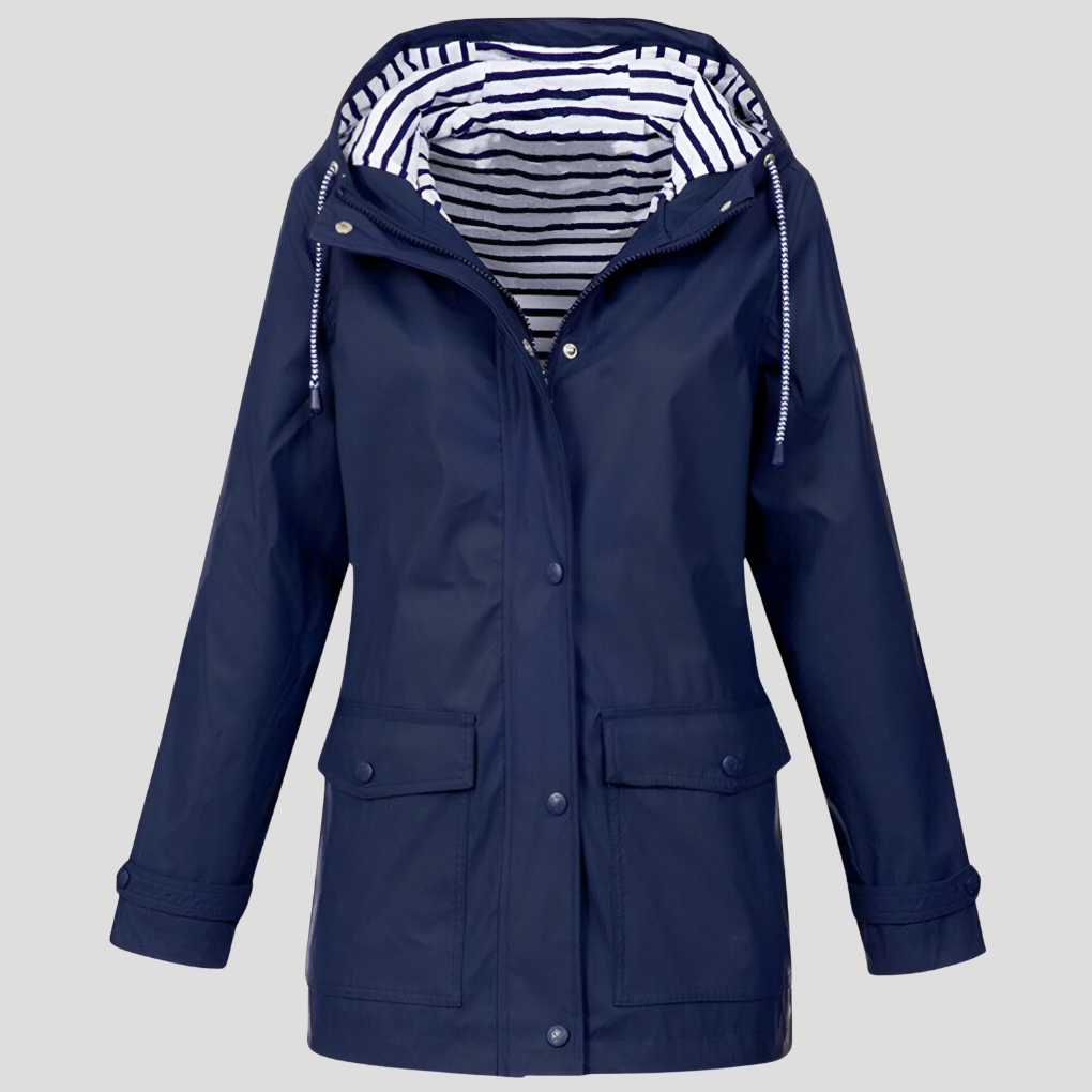 Carla | Windproof & Waterproof Insulated Jacket with Hood