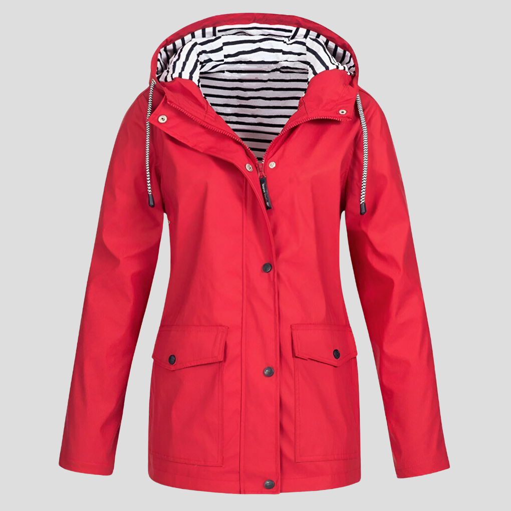 Carla | Windproof & Waterproof Insulated Jacket with Hood