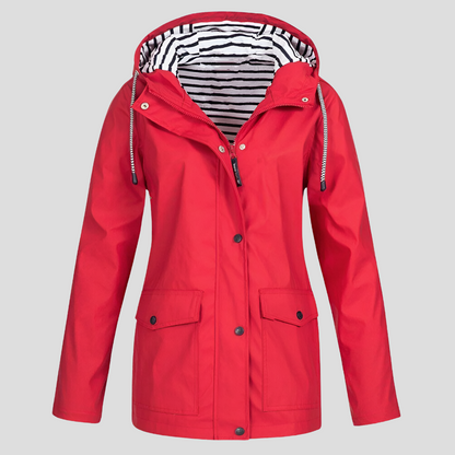 Carla | Windproof & Waterproof Insulated Jacket with Hood
