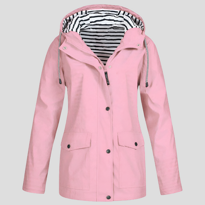 Carla | Windproof & Waterproof Insulated Jacket with Hood