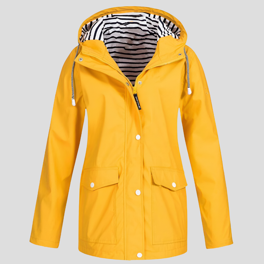Carla | Windproof & Waterproof Insulated Jacket with Hood