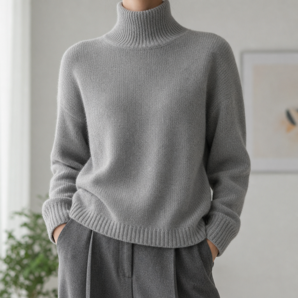 Colette | Plush Turtleneck Sweater