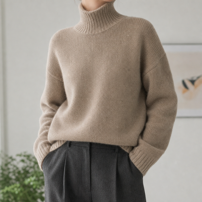 Colette | Plush Turtleneck Sweater