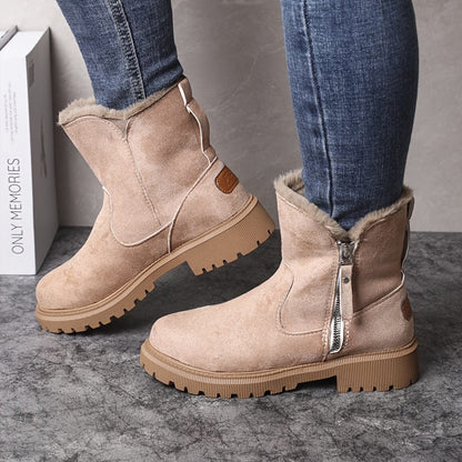 Corinne | Plush & Warm Lined Western Style Winter Boots