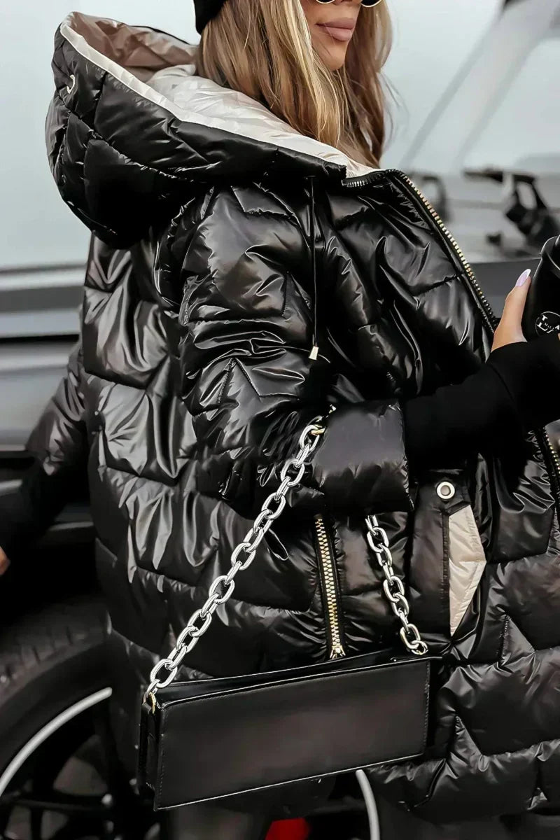 Desiree | Long Insulated Quilted Winter Jacket