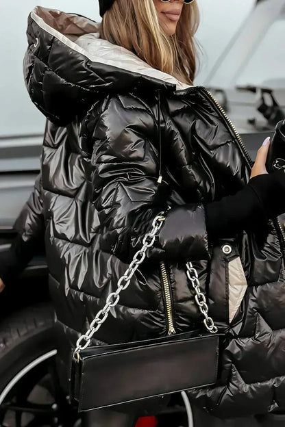 Desiree | Long Insulated Quilted Winter Jacket