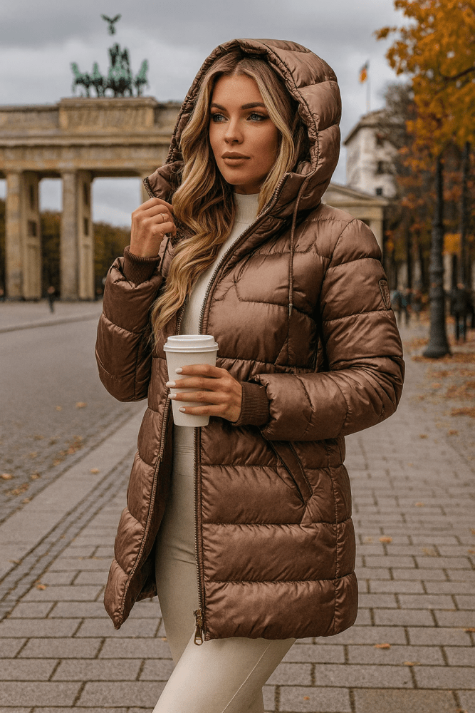 Desiree | Long Insulated Quilted Winter Jacket