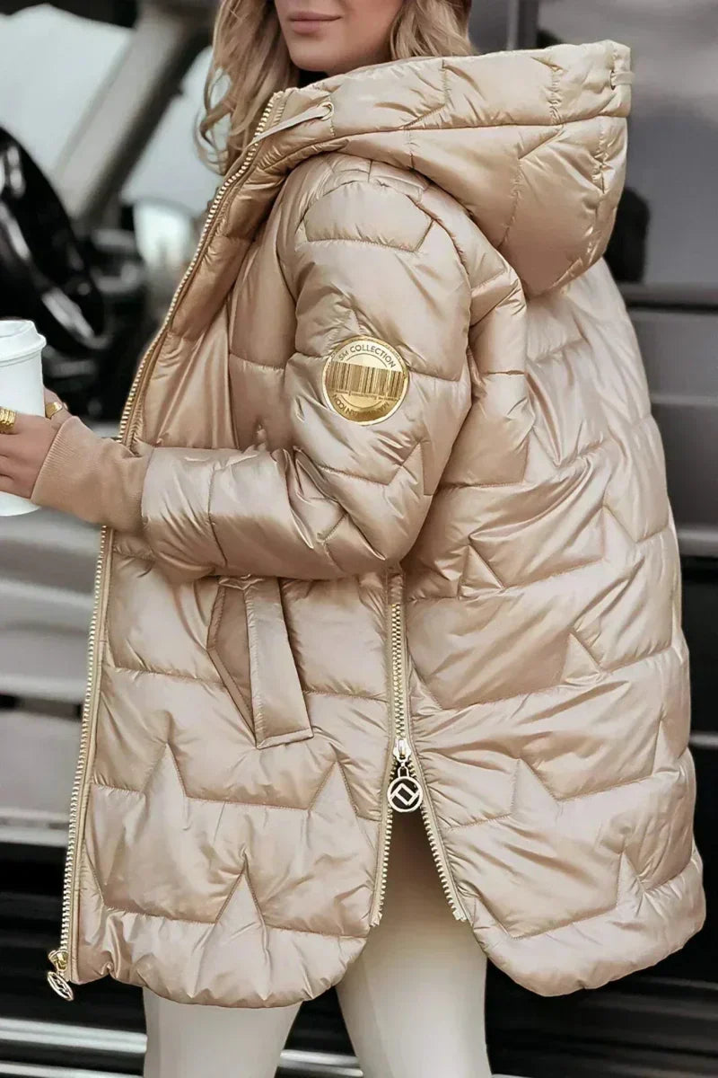 Desiree | Long Insulated Quilted Winter Jacket