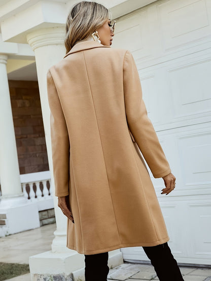 Mabel | Tailored Double-Breasted Mid-Length Coat