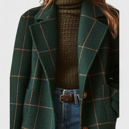 Pearl | Classic Check Tailored Coat