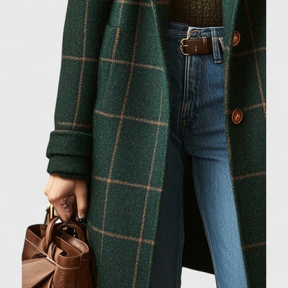 Pearl | Classic Check Tailored Coat