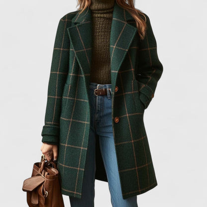 Pearl | Classic Check Tailored Coat