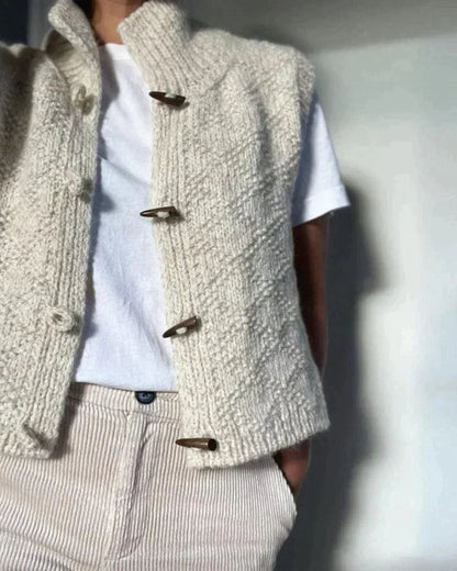 Ramona | Elegant Knit Sleeveless Layering Gilet