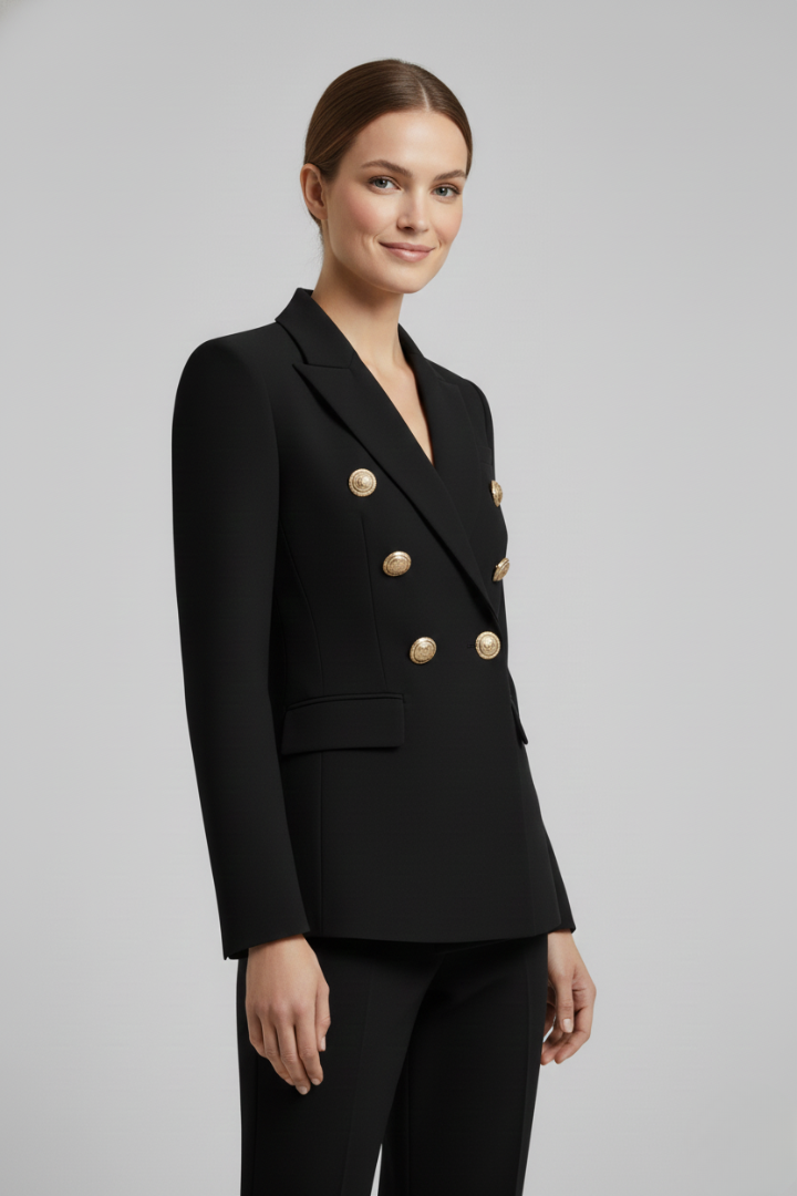 Sienna | Structured Tailored Double-Breasted Jacket