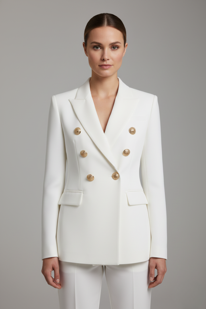 Sienna | Structured Tailored Double-Breasted Jacket