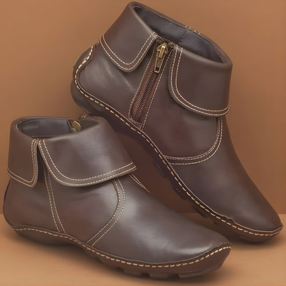 Simone | Elegant Orthopedic Anti-Slip Waterproof Ankle Boots