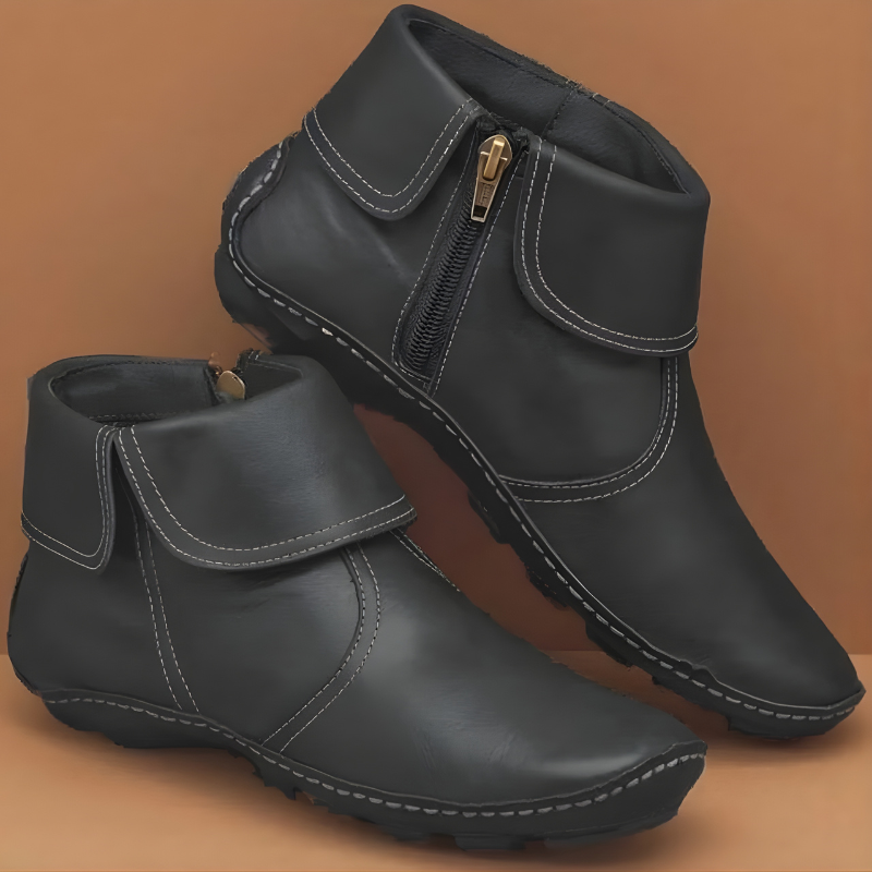 Simone | Elegant Orthopedic Anti-Slip Waterproof Ankle Boots