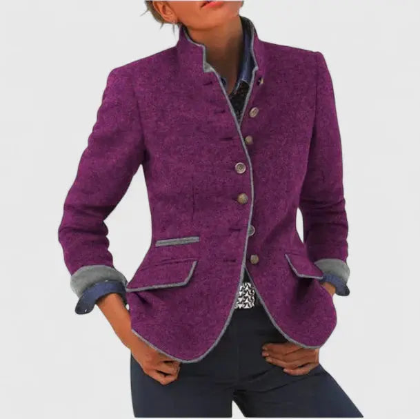 Sue | Classic Tailored Waist-Defining Jacket