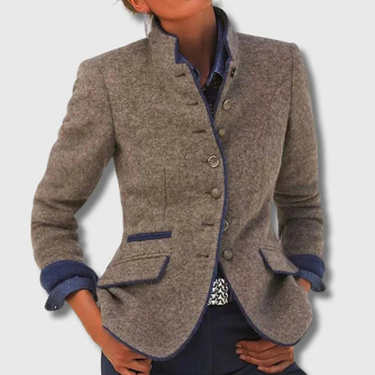 Sue | Classic Tailored Waist-Defining Jacket