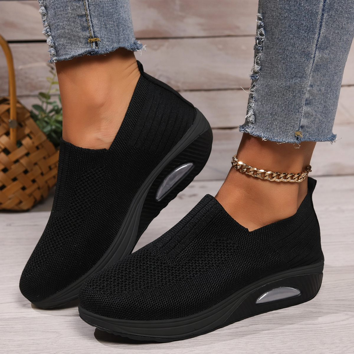Theresa | Comfortable Cushioned Slip-On Sneakers