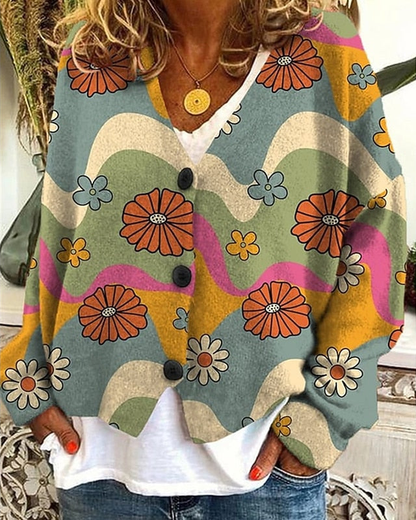 Olivia | Elegant Button-Front Cardigan
